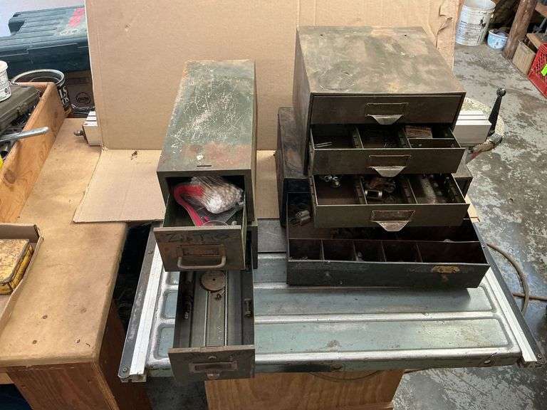 Metal file drawers image