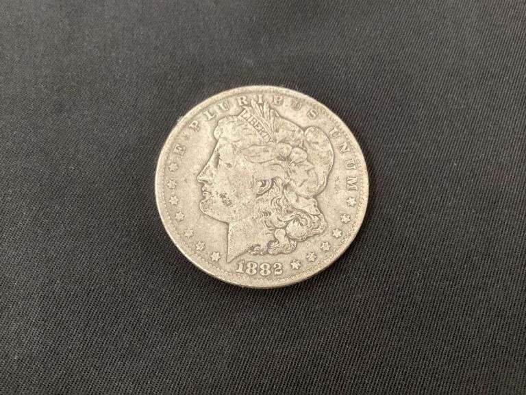 1882-CC Morgan silver dollar image