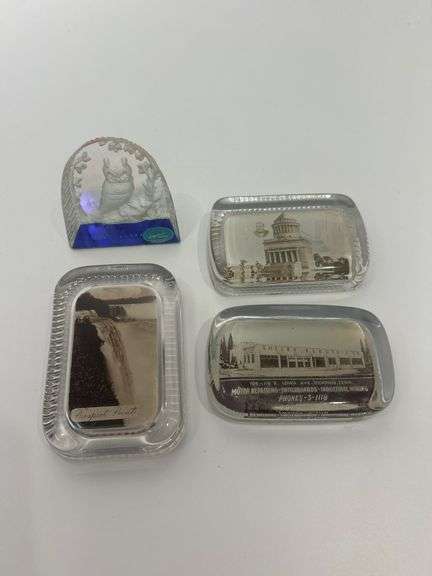 Four Paperweights image