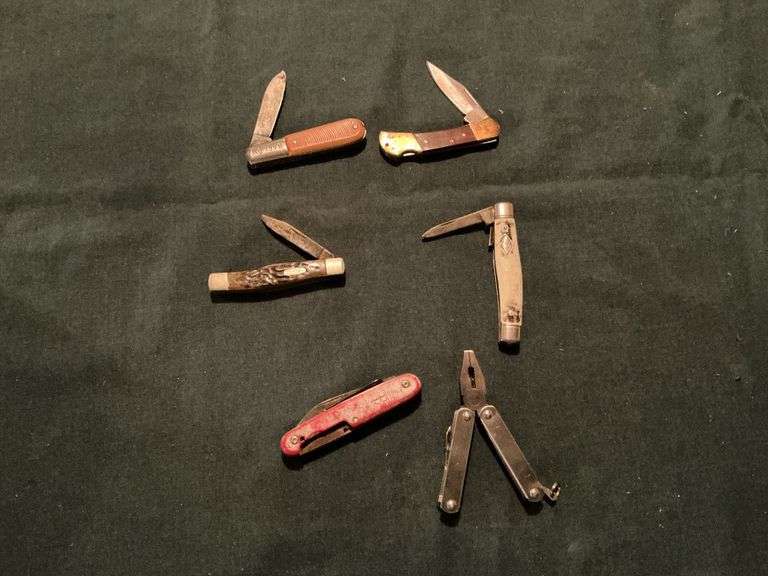 6 pocket knives image
