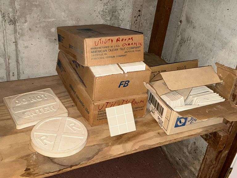 2 boxes American Olean ceramic  tile image