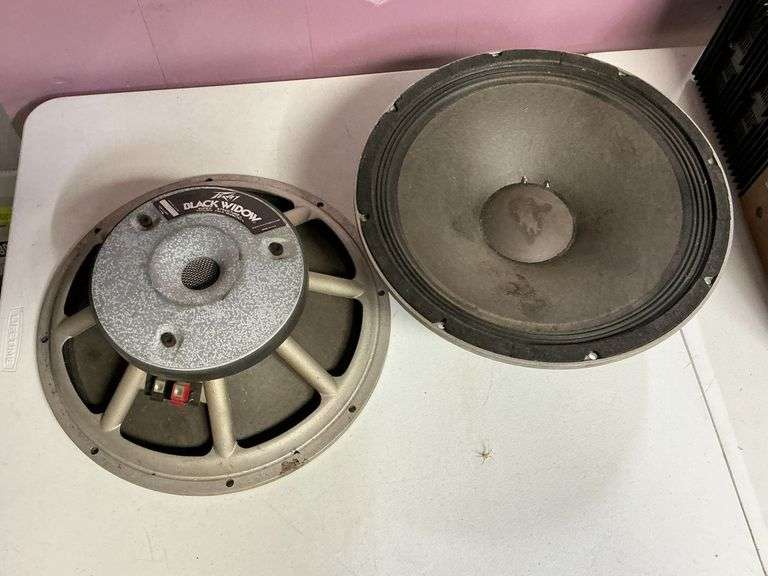 Peavey Black Widow Speakers image