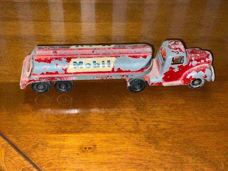 Tootsie Toy metal Mobil tanker truck, 9" L. image
