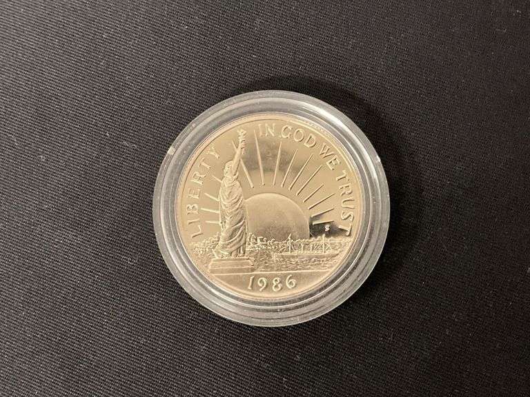 1986 Statue of Liberty half dollar image