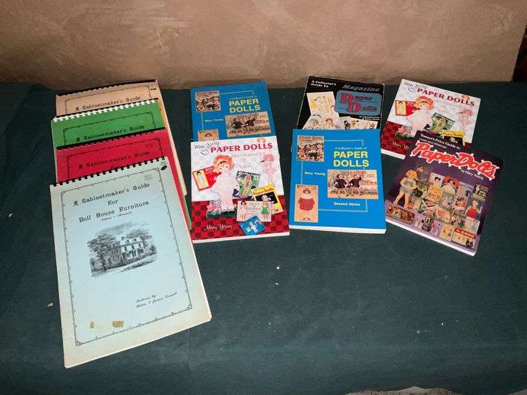 Paper doll price guides and doll house furniture guides. image