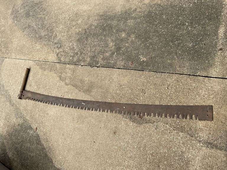 2 man cross cut saw image