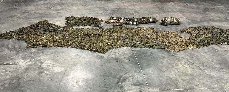 Camo netting, various sizes. image