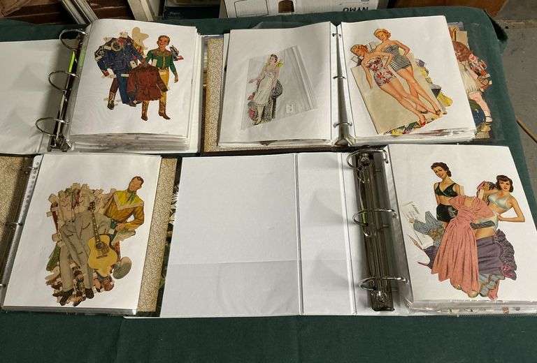 Paper dolls 40s & 50s, some vintage image