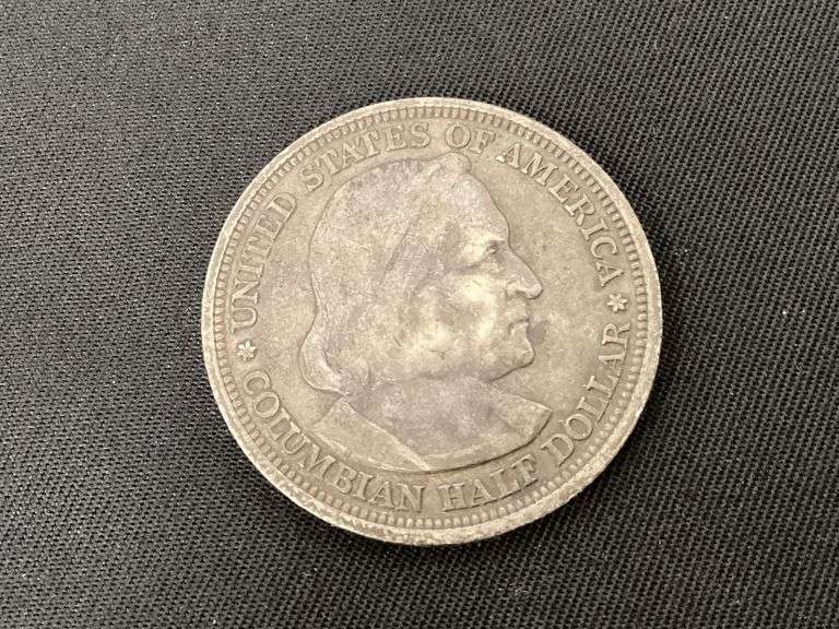 1893 Columbian Exposition half dollar image