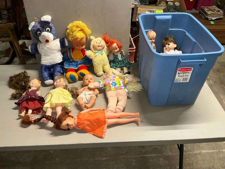 Dolls and stuffed animals image