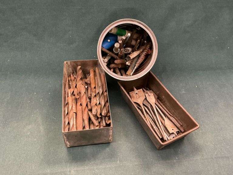 Drill bits, wood spade bits, masonry bits, etc. image