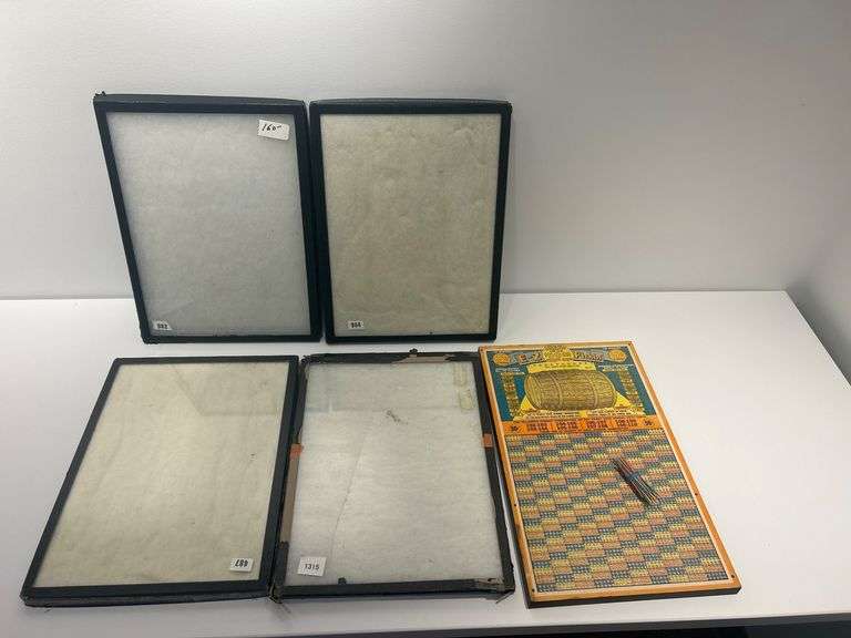 'E-Z Pickin' 50's Barrel' Advertising Board image