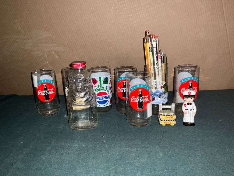 Pepsi and Coca Cola glasses image