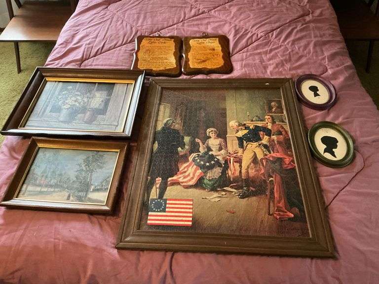 Artwork framed up to 25" x 31" image