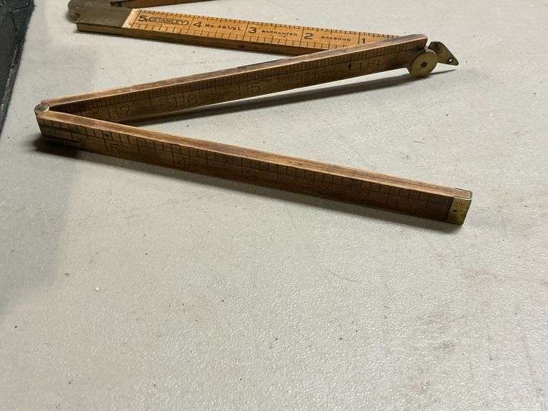 Lufkin folding rules, drafting tools image