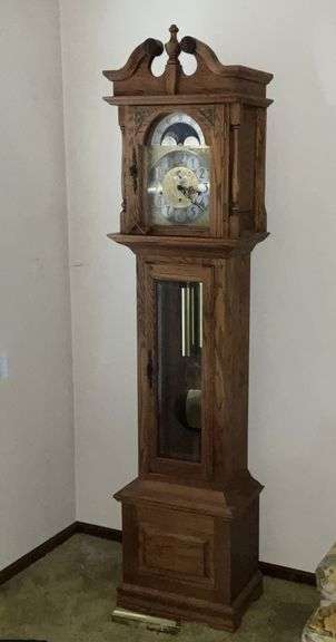 Empire Clock Co. grandfather clock, Model 300 Series, key image