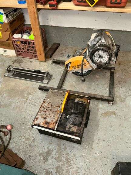 Felker Tile Master tile saw with cooling system image