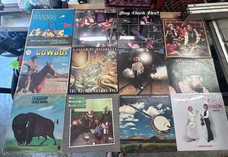 Vinyl record albums image