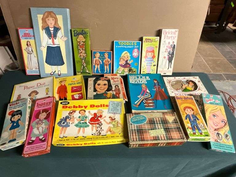 Boxed paper doll sets image