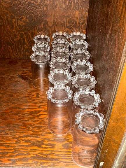 13 Candlewick water glasses image