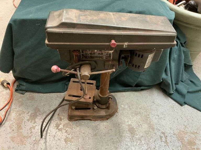 Benchtop 9-speed drill press image