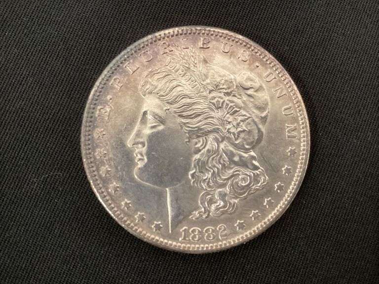 1882-S Morgan silver dollar image