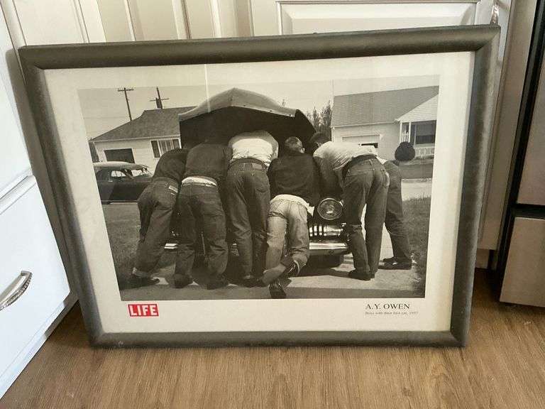 Life framed print by A. Y. Owen, 30" x 20" image