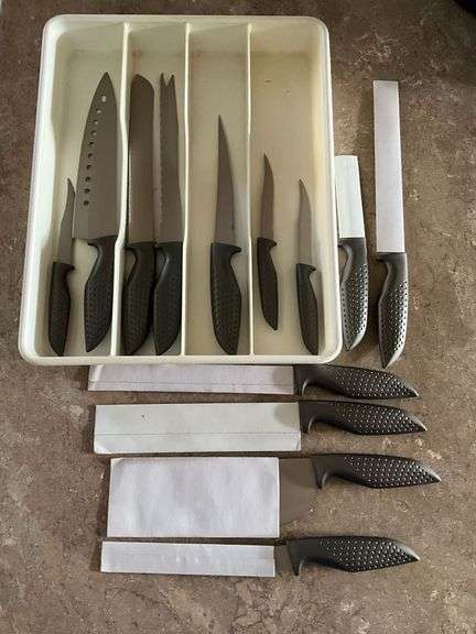 13-piece titanium professional knives image