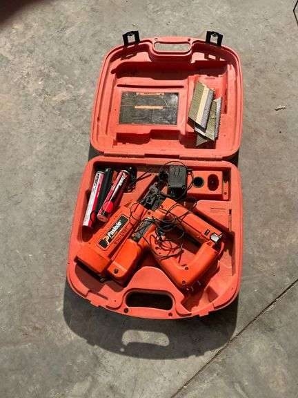 Paslode Impulse nail gun, uses 16 gauge finish nails image