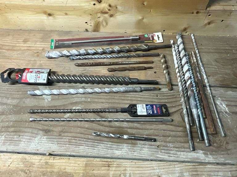 Masonry bits for a rotary hammer, some new image