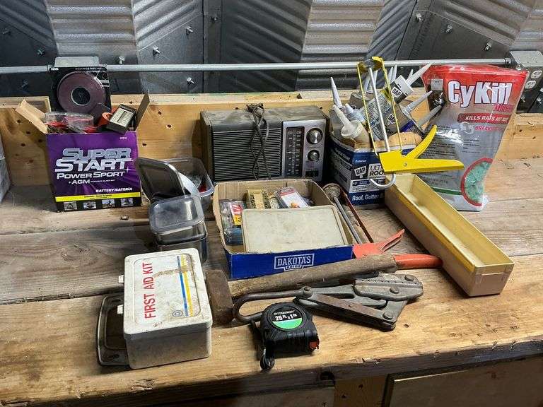 Ideal? Cable puller, first aid kit, silicone caulk, caulk guns image