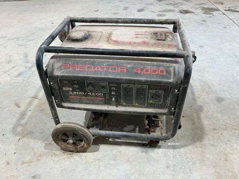 Predator 4000 generator image