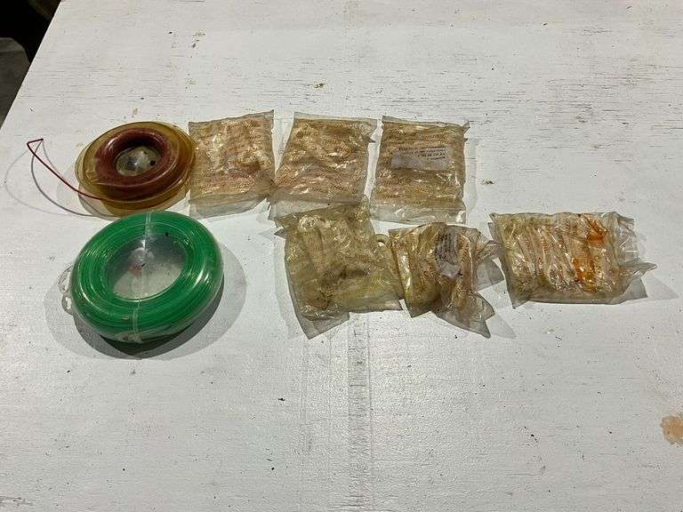 String trimmer line, weed eater knives image