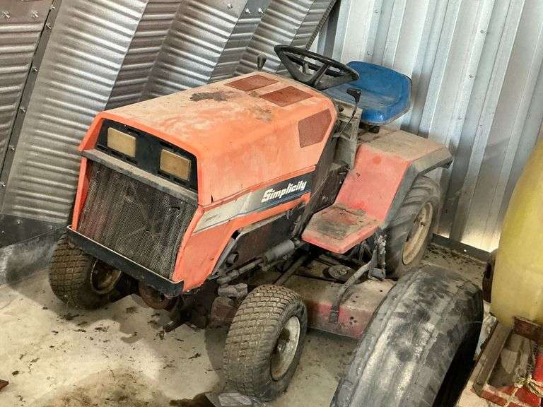 Simplicity riding mower, 48" deck, Kohler motor, DOES NOT RUN image