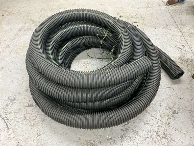 4" corrugated plastic pipe, 40' +/- image
