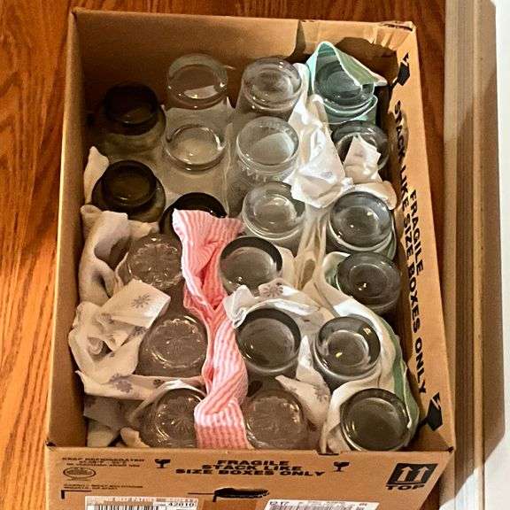 Assortment of glassware image