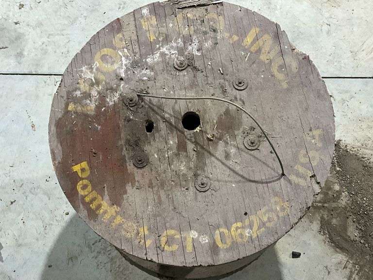 Partial spool Loos & Co. 1/8" coated cable image