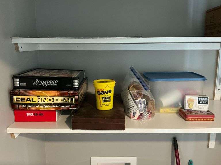 Assortment of games, playing cards, Scrabble image