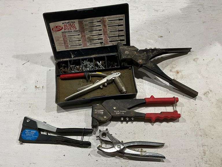 Pop and blind rivet tools image