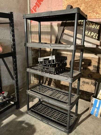 Plastic rack and plastic trays image