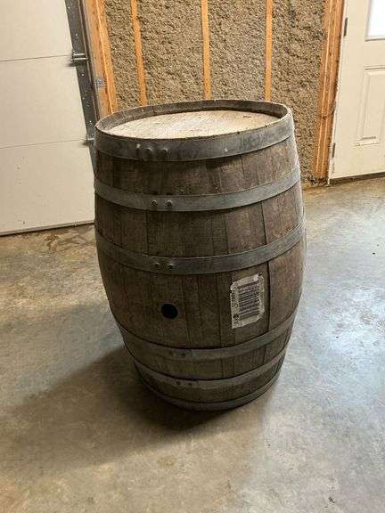 St. Francis wooden barrel image