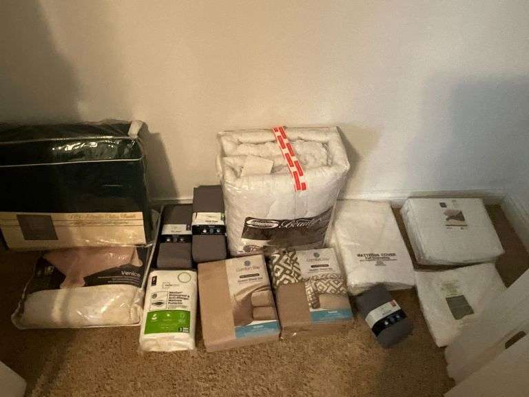 Full, Queen, King sheets, mattress pad, bedspread, electric blanket image