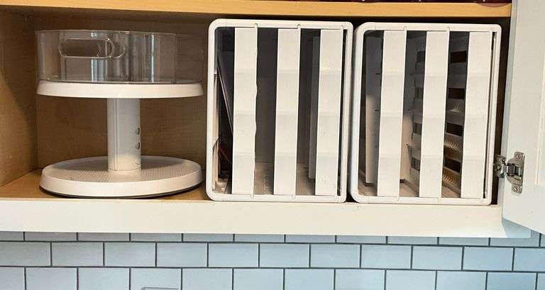 Youcopia Spice racks and adjustable lazy susan image