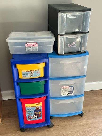 Sterilite, Homz and Handi Drawers storage drawers and containers image