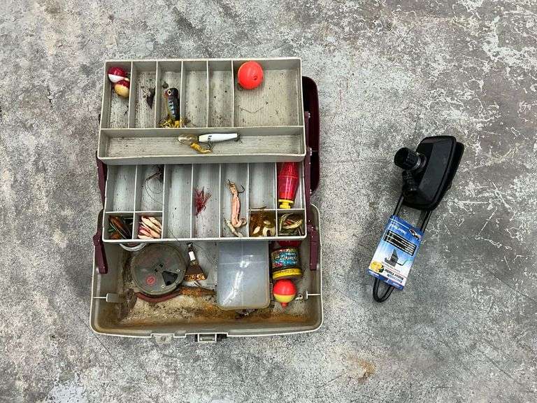 Plano tackle box with tackle image
