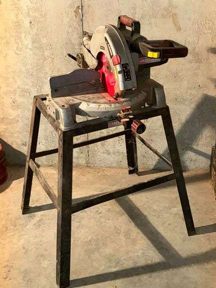 Craftsman compound miter saw, with 84 tooth 10" Diablo blade image
