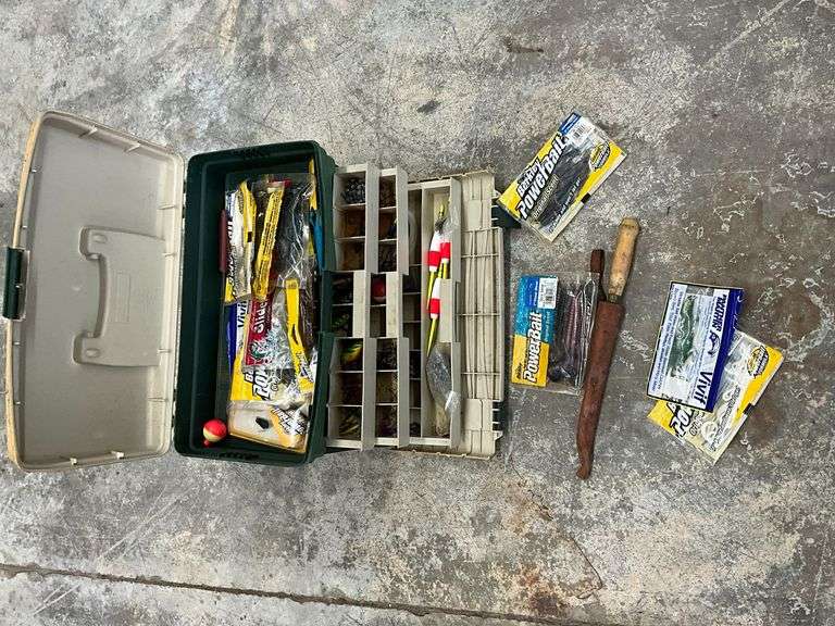 Plano tackle box full of tackle image