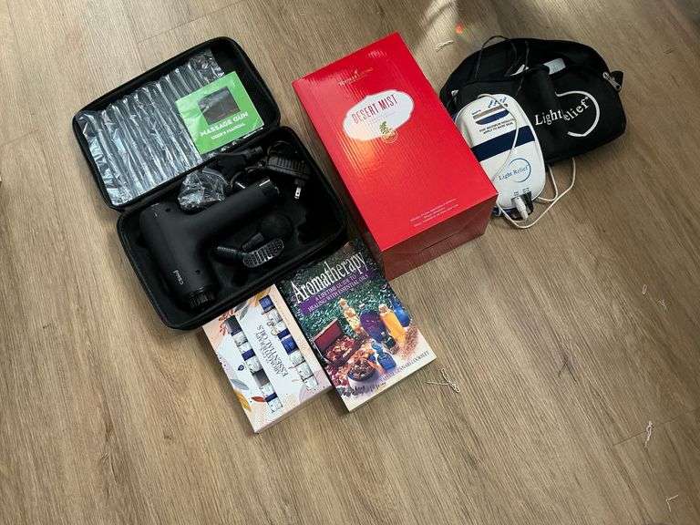 Massage gun, Light relief, diffuser image