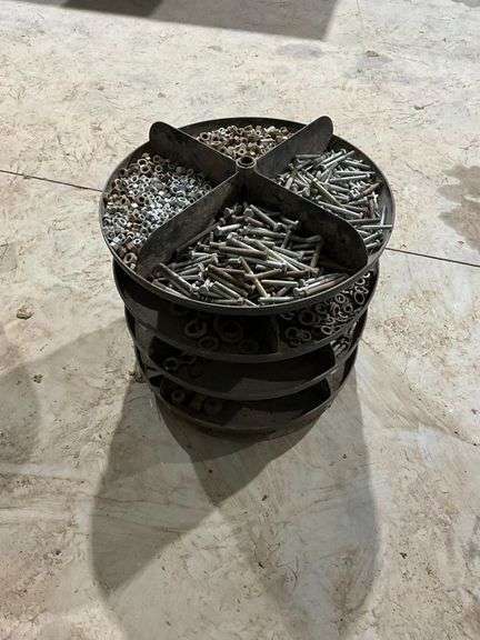 4-tiered revolving hardware holder image