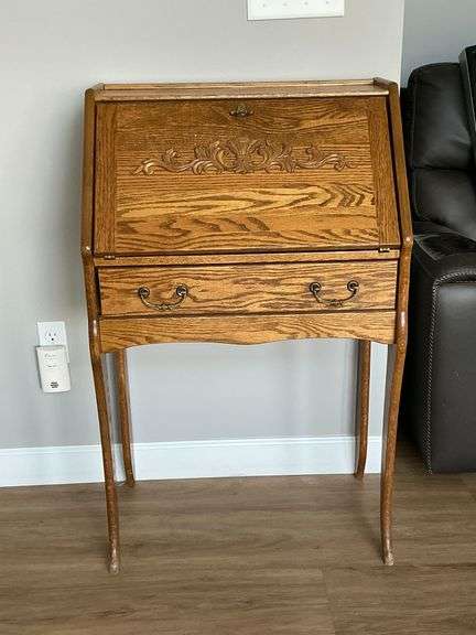 Drop front desk 25" W x 15" D x 40" T image